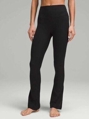 Align High-Rise Mini-Flare Pant Short | lululemon | 0 | Black